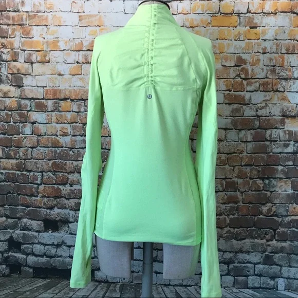 Lululemon athletica neon sweater top - Picture 3 of 8